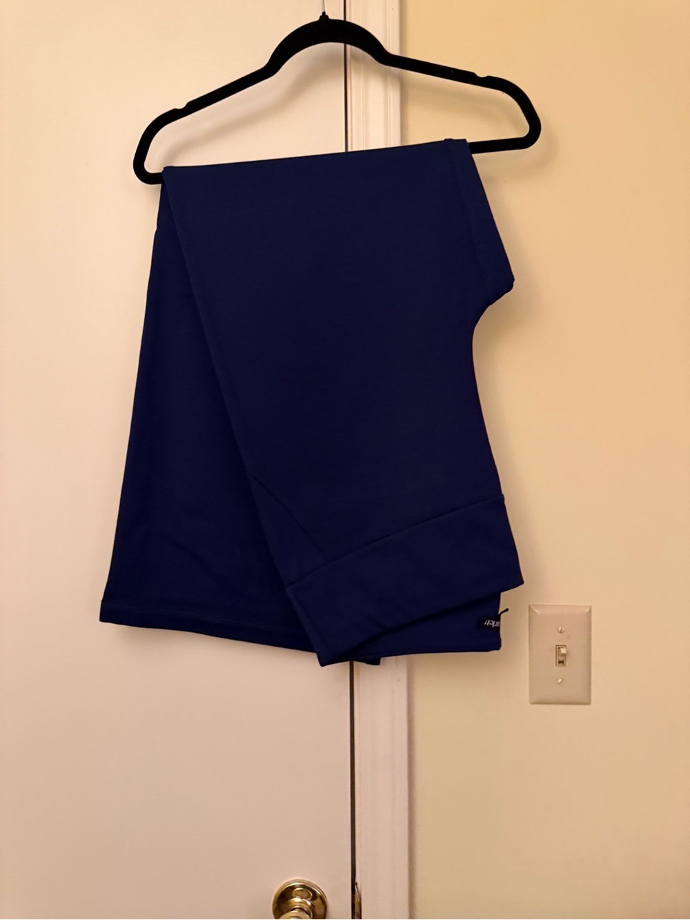 Wide Leg Women's Pants in Navy Blue